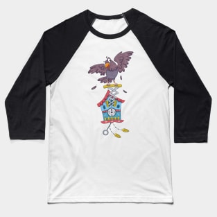 Bird Clock ! Baseball T-Shirt